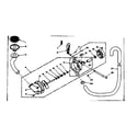 Kenmore 1106702501 pump and pump parts diagram