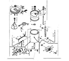 Kenmore 1106702600 machine sub-assembly diagram