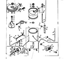 Kenmore 1106702601 machine sub-assembly diagram