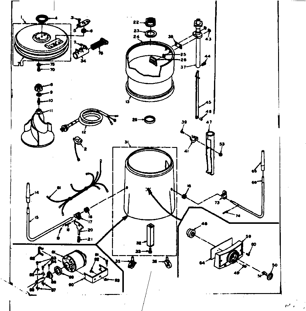 Machine sub-assembly
