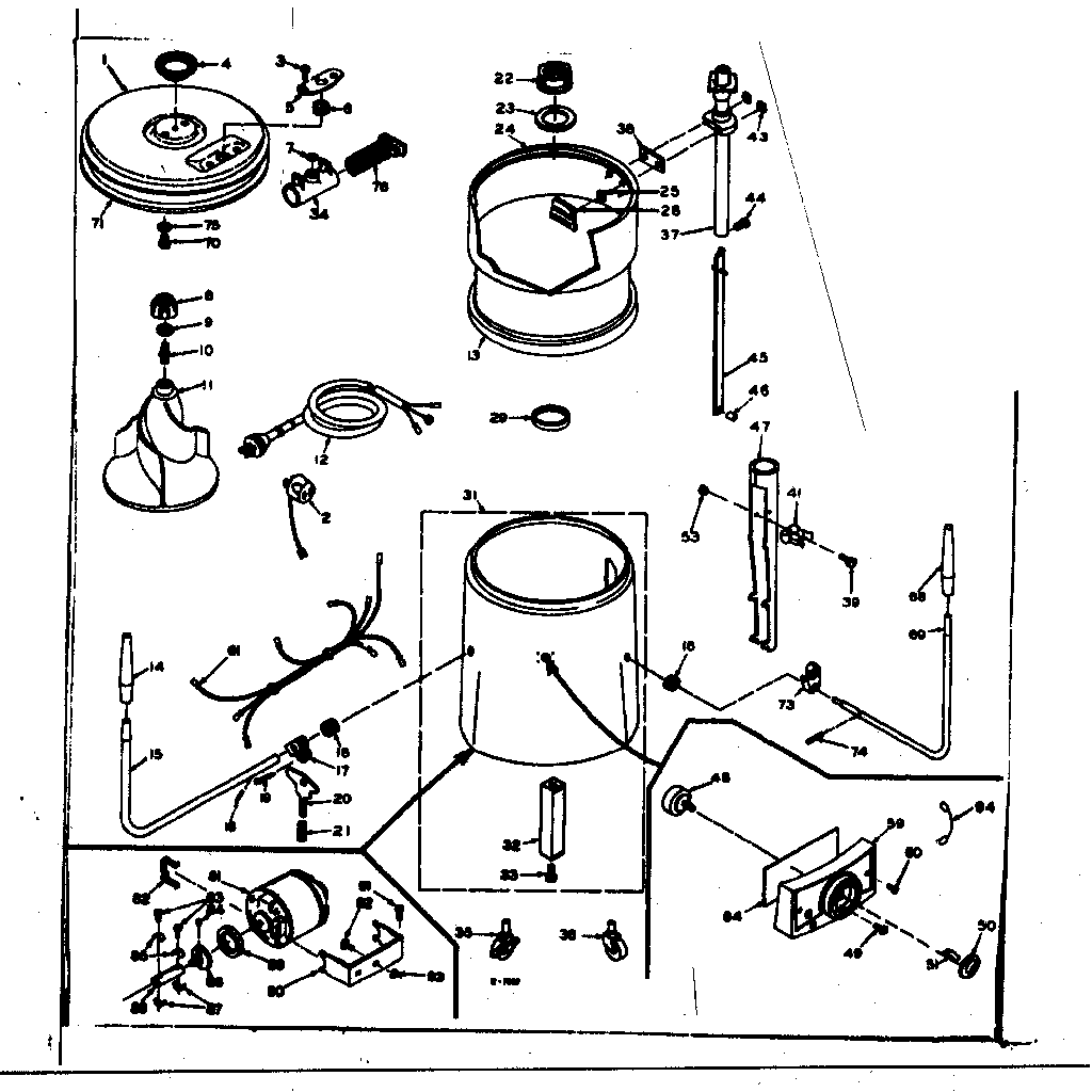 Machine sub-assembly