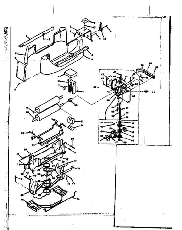 Wringer and gear case