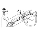 Kenmore 1106702700 pump and pump parts diagram