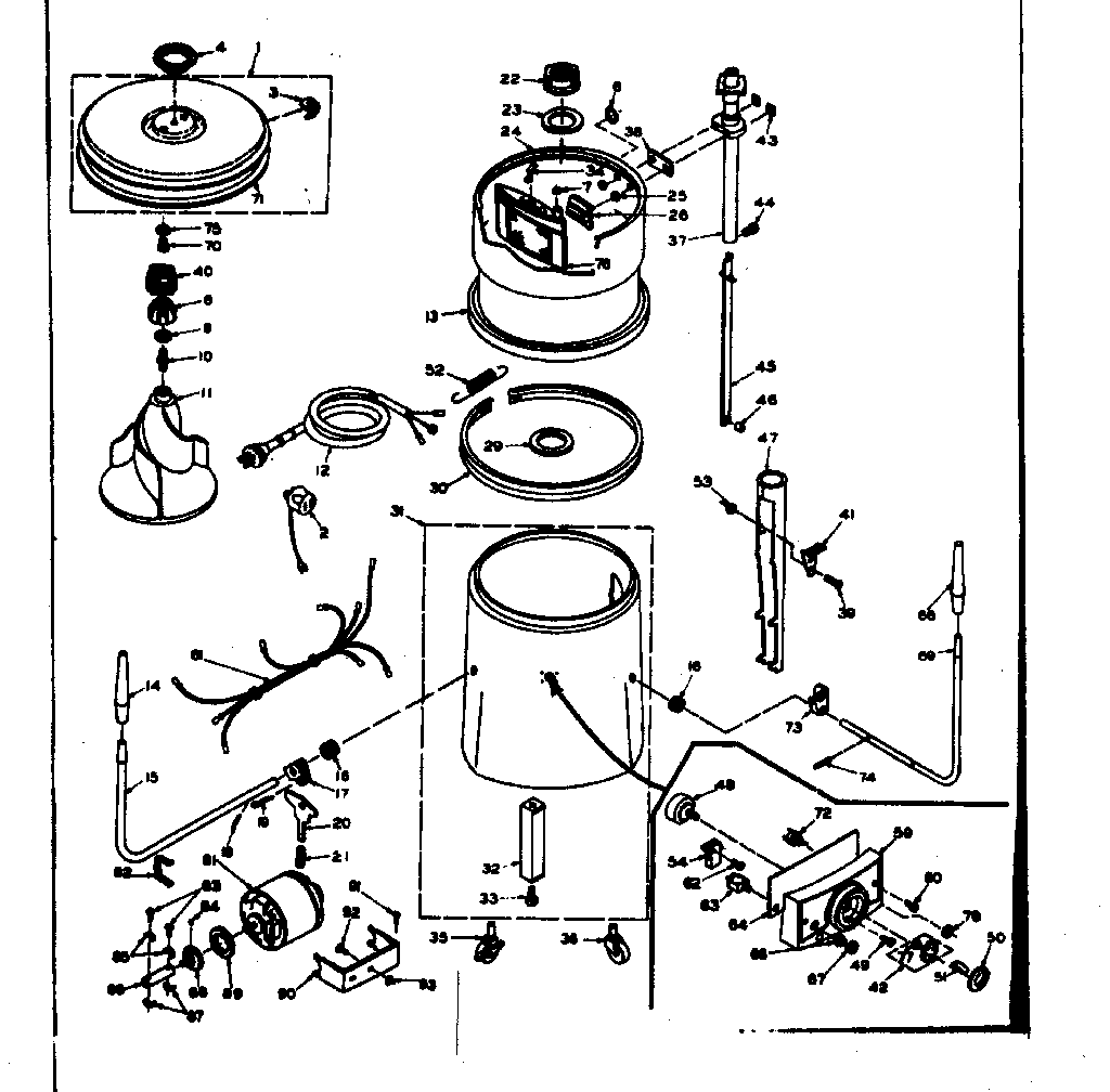Machine sub-assembly