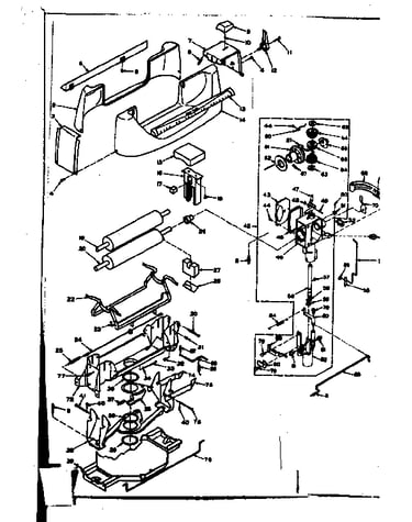 Wringer and gear case
