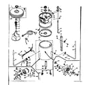 Kenmore 1106702901 machine sub-assembly diagram