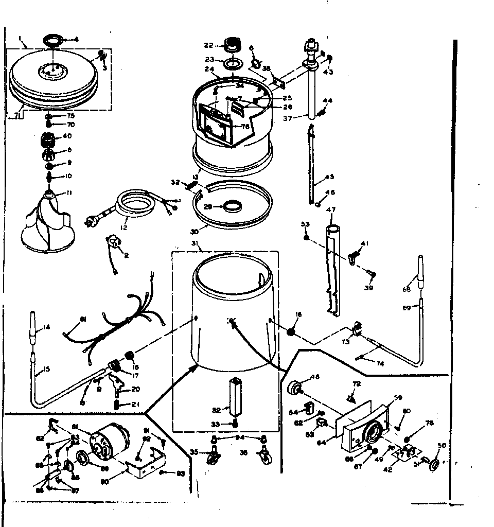 Machine sub-assembly