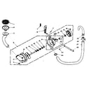 Kenmore 1106702901 pump and pump parts diagram