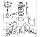 Kenmore 1106702910 machine sub-assembly diagram