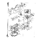 Kenmore 1106702910 wringer and wringer gear case assembly diagram