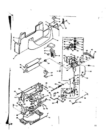Wringer and wringer gear case assembly