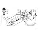Kenmore 1106702910 pump assembly and pump parts diagram