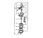 Kenmore 1106703101 pump assembly diagram