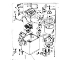 Kenmore 1106703103 machine sub-assembly diagram