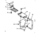 Kenmore 1106703400 filter assembly diagram
