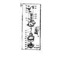 Kenmore 1106703400 pump assembly diagram