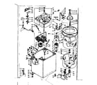 Kenmore 1106703401 machine sub-assembly diagram