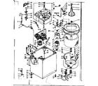Kenmore 1106703402 machine sub-assembly diagram