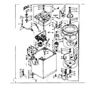 Kenmore 1106703500 machine sub-asssembly diagram