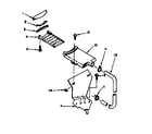 Kenmore 1106703500 filter assembly diagram