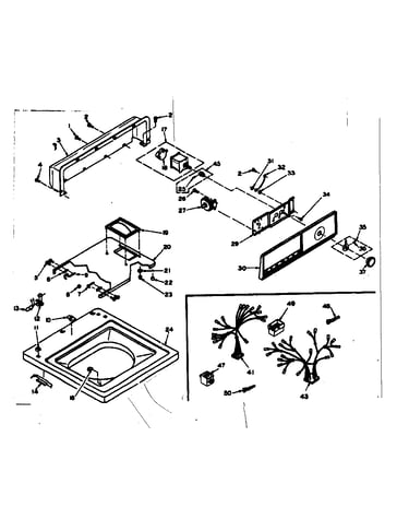 Top and console assembly