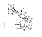 Kenmore 1106703502 filter assembly diagram