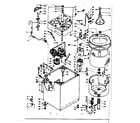 Kenmore 1106703503 machine sub-assembly diagram