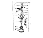 Kenmore 1106704051 pump assembly diagram