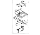 Kenmore 1106704052 top and control assembly diagram