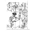 Kenmore 1106704150 machine sub-assembly diagram