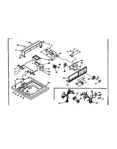 Top and console assembly