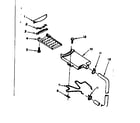 Kenmore 1106704160 filter assembly diagram