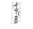 Kenmore 1106704160 pump assembly diagram