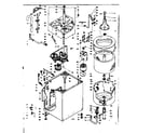 Kenmore 1106704112 machine sub-assembly diagram