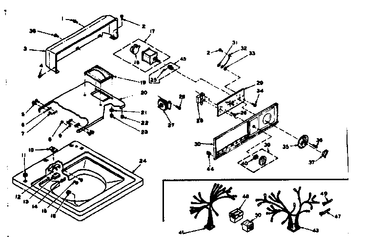 TOP AND CONSOLE ASSEMBLY