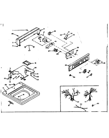 Top and console assembly