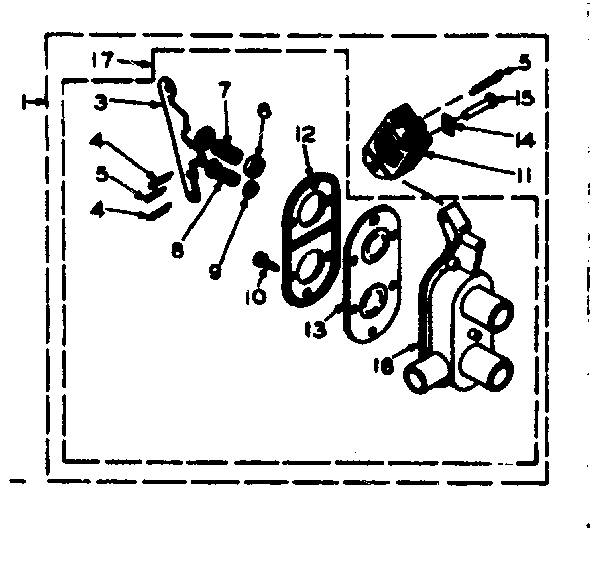 Two way valve assembly
