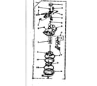 Kenmore 1106705551 pump assembly diagram