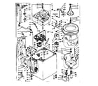 Kenmore 1106704650 machine sub-assembly diagram