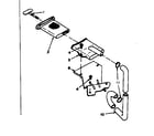 Kenmore 1106705600 filter assembly diagram
