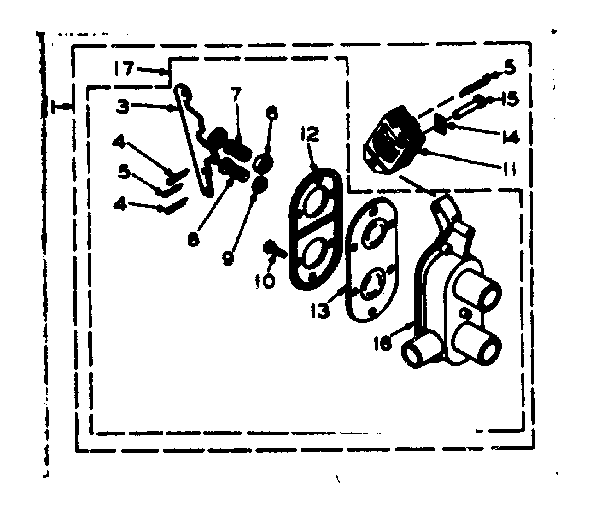 Two way valve assembly