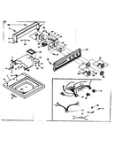 Top and console assembly