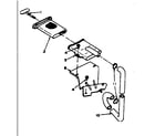Kenmore 1106705601 filter assembly diagram