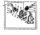 Kenmore 1106705601 two way valve assembly diagram