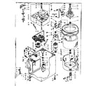 Kenmore 1106705700 machine sub-assembly diagram