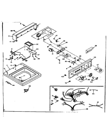 Top and console assembly