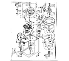 Kenmore 1106705753 machine sub-assembly diagram