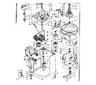 Kenmore 1106704706 machine sub-assembly diagram