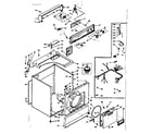 Kenmore 1106707610 machine sub-assembly diagram