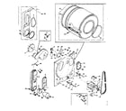 Kenmore 1106707610 bulkhead assembly diagram